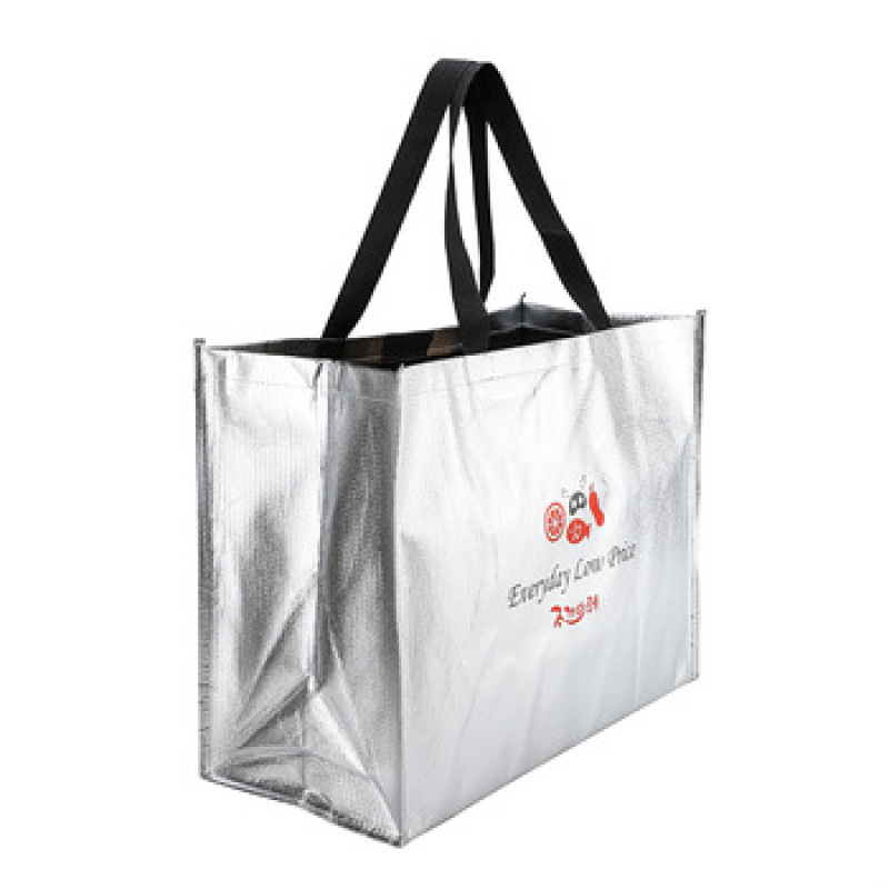 Chengbai  professional promotional non woven Metallic Foil Laminated  shopping bag non woven material bag