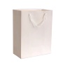 Custom Printed Logo Luxury White Orange Paper Bag Shopping Gift Paper Bags With Your Own Logo