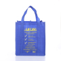 eco friendly portable extended handles printable logo grocery non woven shopping bag