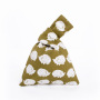 Factory Wholesale Fashion Women Knot Wrist Bag Custom Mini Cotton Linen Tote Bag