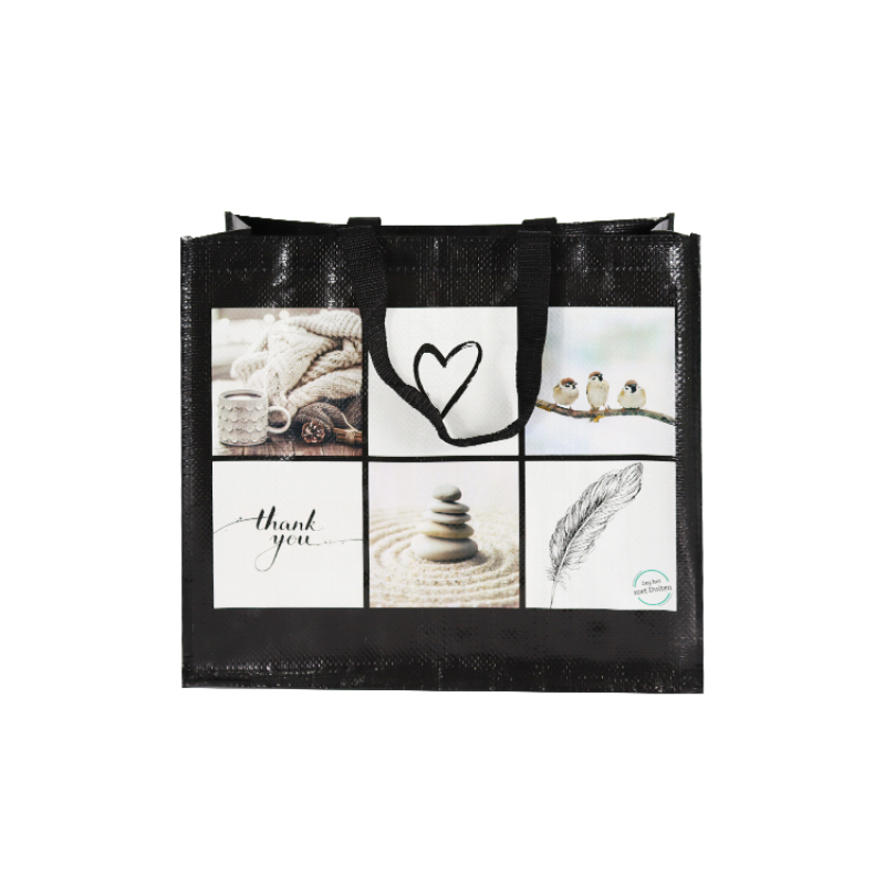 hot selling eco friendly reusable waterproof laminated custom pp woven shopping bag