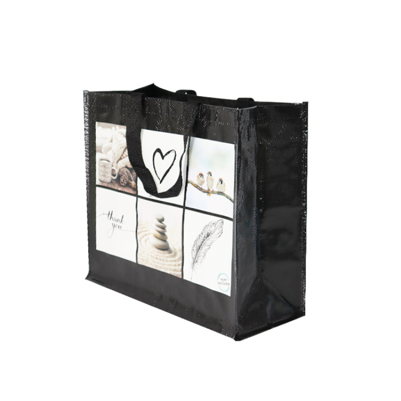 hot selling eco friendly reusable waterproof laminated custom pp woven shopping bag