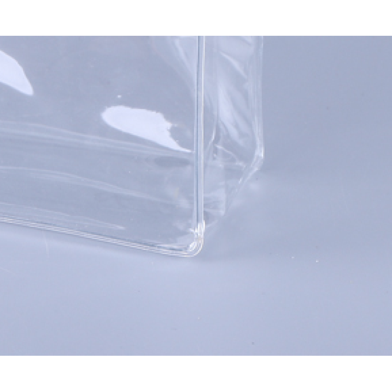 Hot selling fashion PVC waterproof transparent cosmetic bag toiletry storage bag PVC three-dimensional zipper storage bag