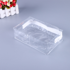 Hot selling fashion PVC waterproof transparent cosmetic bag toiletry storage bag PVC three-dimensional zipper storage bag