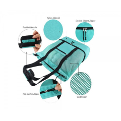 Custom printing Outdoor Promotional Thermal Bag Food Delivery Insulated Cooler Bag with zipper