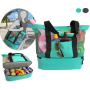 Custom printing Outdoor Promotional Thermal Bag Food Delivery Insulated Cooler Bag with zipper