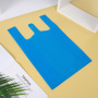 Reusable ECO Non woven Fabric Carry Supermarket Vest Bag Non-woven T- shirt bag For Supermarket Shopping