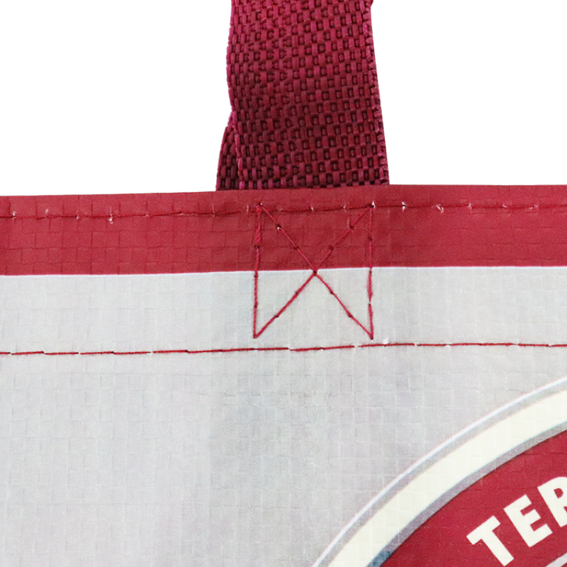 Custom Printing Waterproof Reusable Grocery Laminated PP Woven Shopping Tote Bag