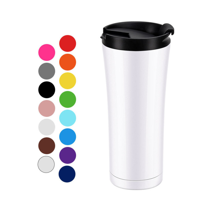 Hot Sale 500ml Double Wall Stainless Steel Travel Insulated Coffee Mugs With Logo