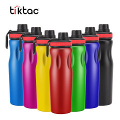 High Quality 800ml Single Wall Stainless Steel Sport Water Bottle