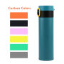 Custom Shape 350 ml Kids Small Thermos insulated Water Bottle Purple Vacuum Flask