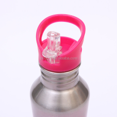 Wholesale single wall stainless steel sports water bottle