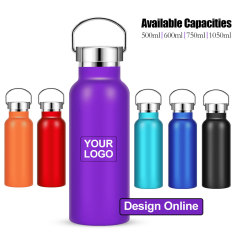 Wholesale Amazon Hot Sale Leak Proof Double Wall Stainless Steel Insulated Vacuum Water Bottle
