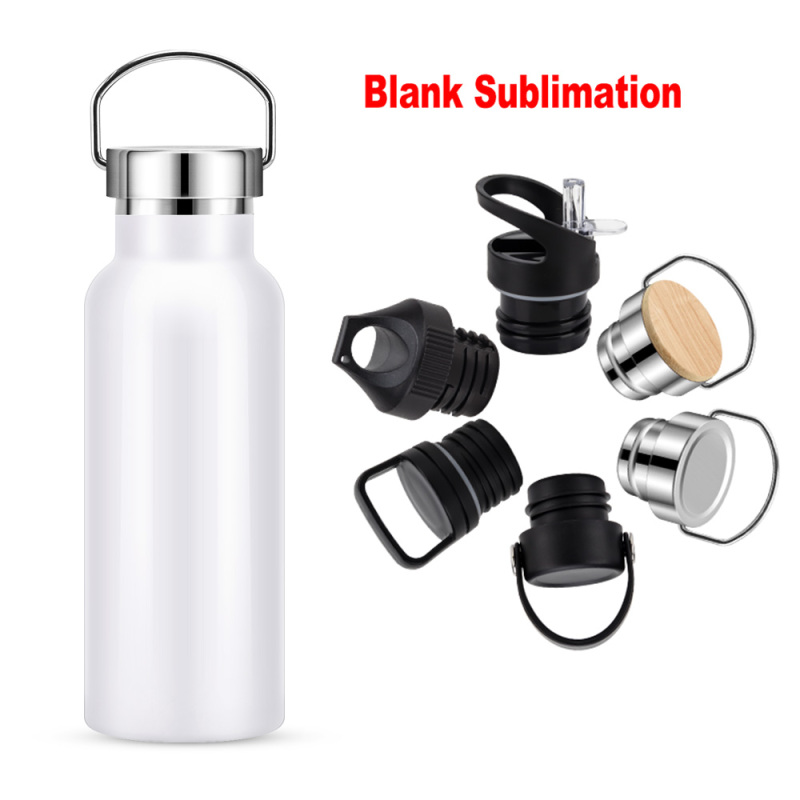 Wholesale 18oz 25oz 34oz double wall stainless steel insulated blanks sublimation water bottle with custom logo