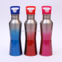 Wholesale single wall stainless steel sports water bottle