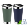 New Design 20 oz Double Wall Metal Stainless Steel Vacuum Insulated Beer Tumbler With Opener
