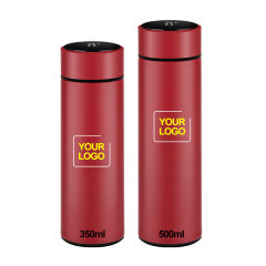 500ml Stainless Steel Insulated Smart Water Bottle With Led Temperature Display Thermo Flask Bottle Tea Cup