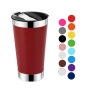New Design 20 oz Double Wall Metal Stainless Steel Vacuum Insulated Beer Tumbler With Opener