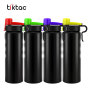 New Design Stainless Steel Sport Water Bottle With Colorful Caps