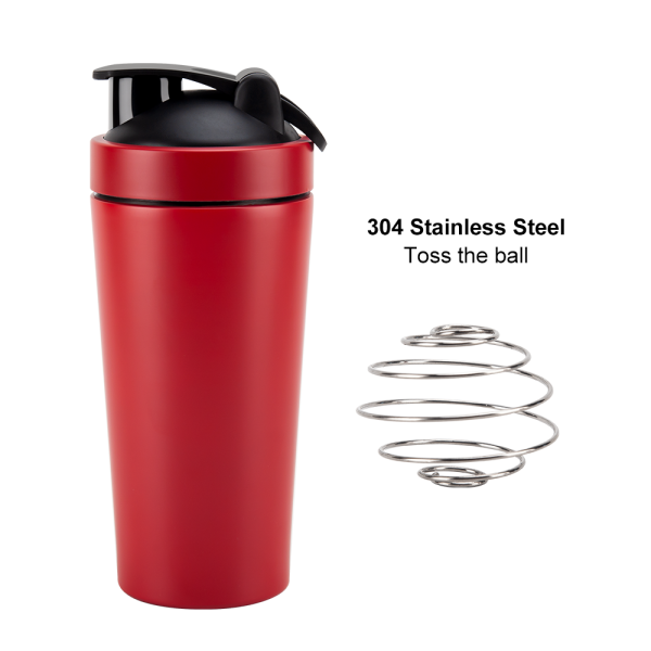 Custom Logo Bpa Free 650ml Double Walled Stainless Steel Insulated Gym Shaker Water Bottle
