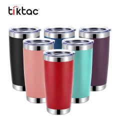 Hot Sale 20oz Double Wall Stainless Steel Sublimation Insulated Vacuum Tumbler With Custom Logo