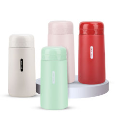 Wholesale eco friendly 150ml stainless steel mini small vacuum insulated thermo water bottle