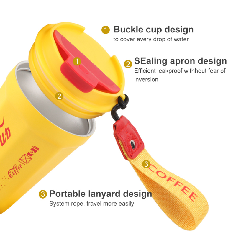 2022 New Design Amazon Popular 12oz Double Wall Stainless Steel Insulated Travel Coffee Tumbler Mug