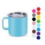 Wholesale Double Walled Stainless Steel 17oz Travel Tumbler Cup Insulated Coffee Mug with Handle