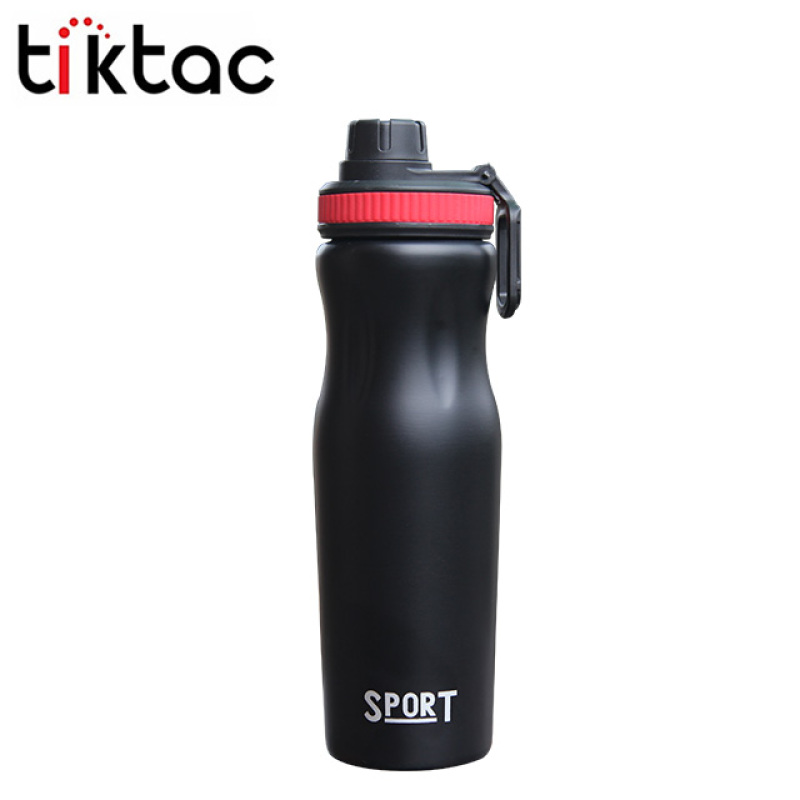 High Quality 800ml Single Wall Stainless Steel Sport Water Bottle