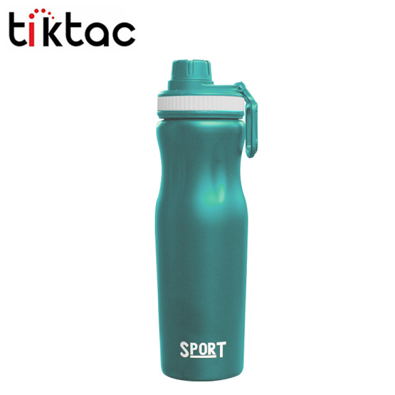 High Quality 800ml Single Wall Stainless Steel Sport Water Bottle
