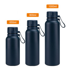 Wholesale 650ml 800ml Portable Stainless Steel Sports Insulated Water Bottle With Custom Logo