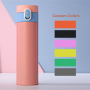 Custom Shape 350 ml Kids Small Thermos insulated Water Bottle Purple Vacuum Flask