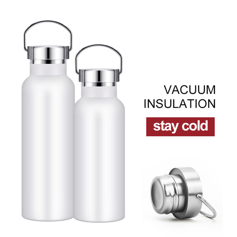 Wholesale 18oz 25oz 34oz double wall stainless steel insulated blanks sublimation water bottle with custom logo