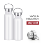 Wholesale 18oz 25oz 34oz double wall stainless steel insulated blanks sublimation water bottle with custom logo