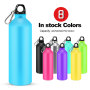 Cheap sell promotional gifts aluminum outdoor sports bike water bottle with custom logo