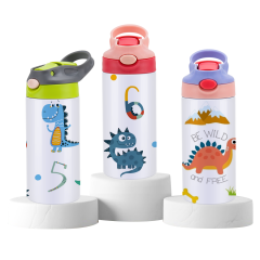 Cheap sell promotional gifts stainless steel outdoor sports sublimation insulated kids water bottle