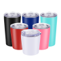 Wholesale Custom logo 8oz 12oz Double wall Stainless Steel Vacuum Insulated  Mug Travel Milk Tumbler