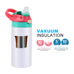 Cheap sell promotional gifts stainless steel outdoor sports sublimation insulated kids water bottle