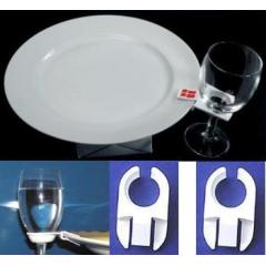 Party Plate Clip,Wine Glass Clip,Wine Glass Holder Clip
