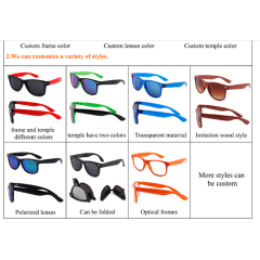  Wholesale 2018 modern design unisex cheap promotional plastic sunglasses