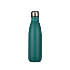 Customized Colors  cola shape Water Flask Stainless Steel Double Wall Vacuum Flask Thermal Cup Insulated Sport Bottle With Handle Lid