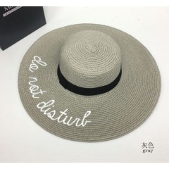 Hot sell paper straw hat wide birm high quality fashion summer lady beach hat