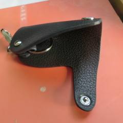 Leather car key holder/key holder for multiple keys