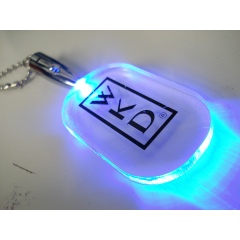 WKD Glow Dog tag set LED tag