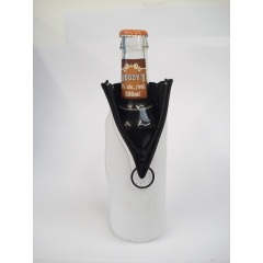 Custom color printing neoprene beer bottle cooler