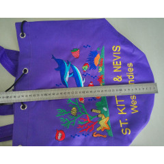 Promotional beach bag with embroidery bird LOGO