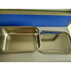 Extra large BPA Free food grade rectangular metal stainless steel  box for refrigerator