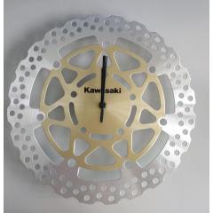 Kawasaki Brake Disc shape Metal  Wall Clock