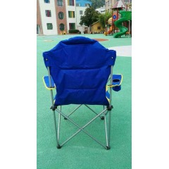 Quilted Deluxe Foldable Camping Arm Chair  with concentrix logo
