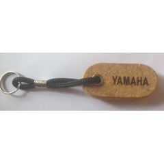 Custom  print floating cork keychain for promotion gift